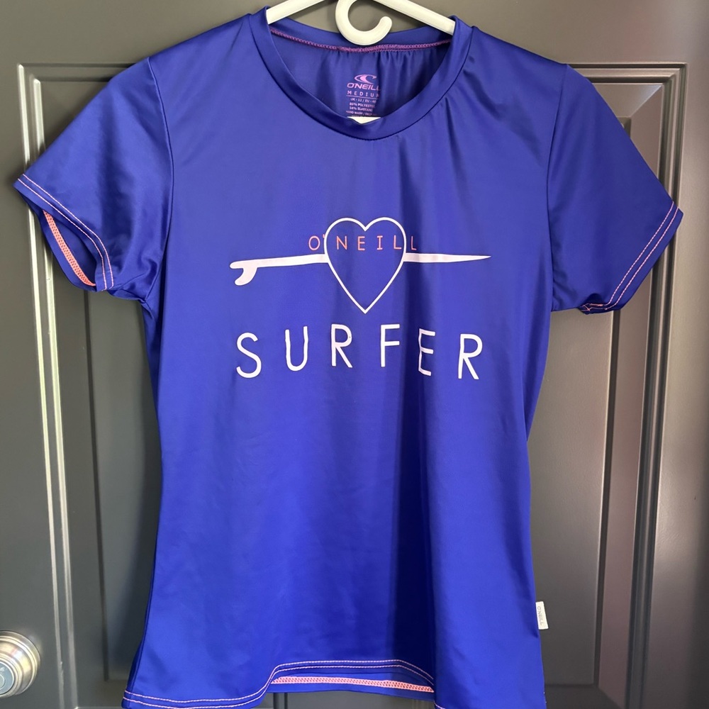 O'Neill Purple rash guard